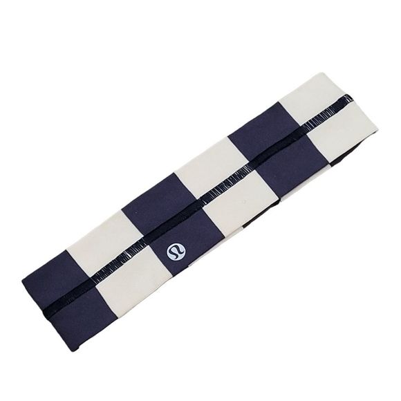 lululemon athletica Accessories - Lululemon navy colorblock headband